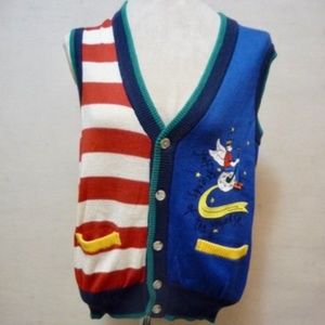 Castelbajac Golf Womens Sweater Vest 